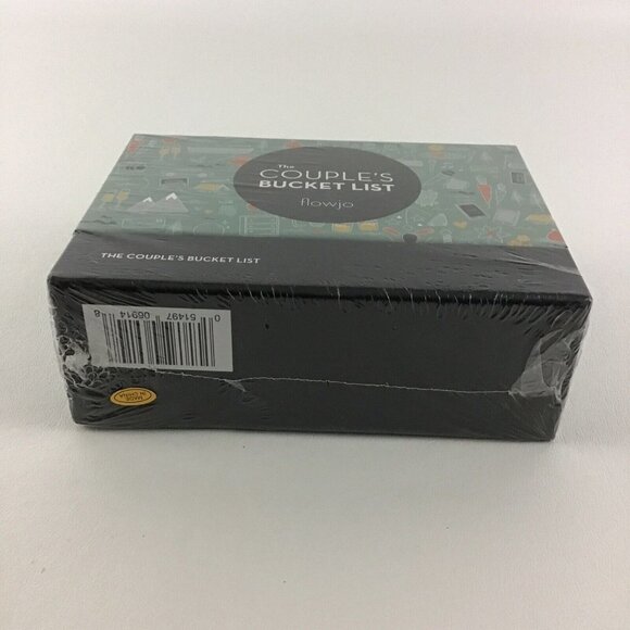The Couples Bucket List Couples Game Cards Date Night Flowjo New Sealed - Picture 2 of 6